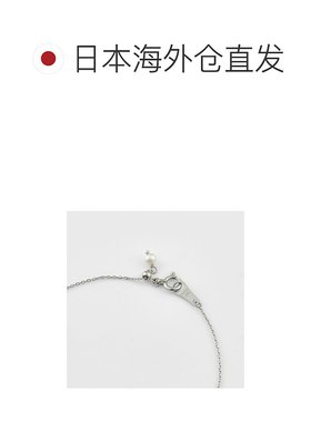 日本直邮日潮 agete 阿卡朵铂金钻石手链珍珠礼物