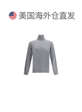 自营Brunello Cucinelli Cashmere Men's Sweater - gray 美国奥