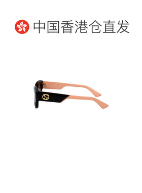 香港直邮GUCCI 女士眼镜 GG1667SK004 SS2025 花色 全框太阳镜