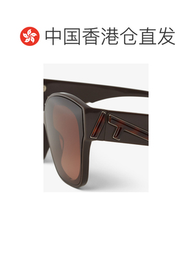 香港直邮Fendi 方形太阳镜 FOL053V1P眼镜