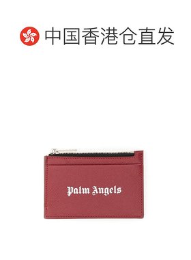 香港直邮潮奢 Palm Angels 男士Palm Angels 鱼子酱拉链卡夹