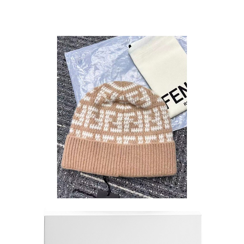 1h可退 香港直邮FENDI 女士帽子 FXQ913ALSYYF0Q SS2023 花色 - 图3