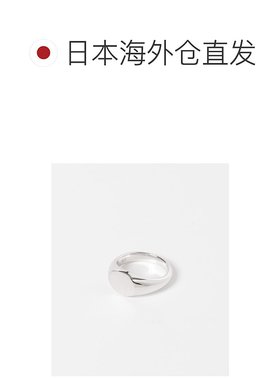 1h可退 日本直邮TOM WOOD 女士 Satin 系列 Joe Ring 戒指 天然矿