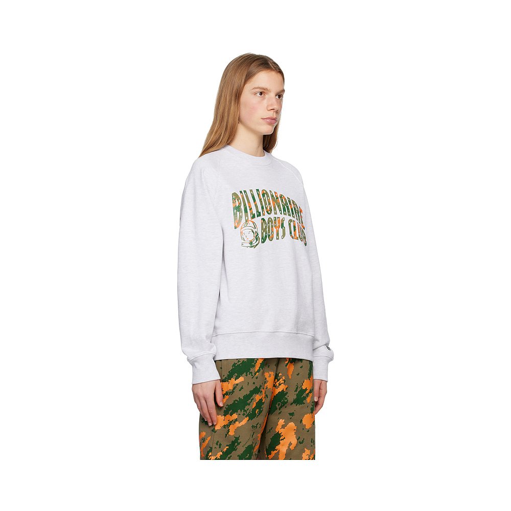 香港直邮潮奢 Billionaire Boys Club 女士灰色 Camo Arch Logo - 图0