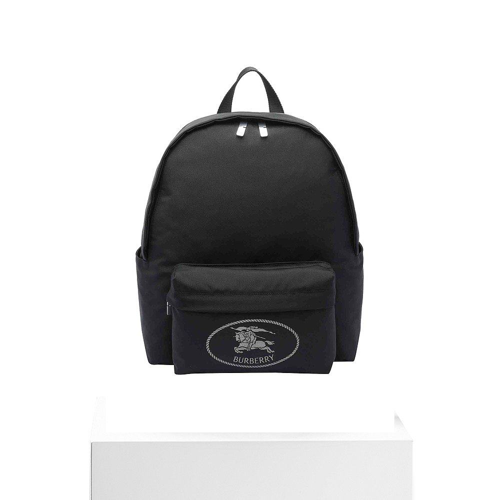 BURBERRY 男士双肩包 8111330 AW2025 黑色 Orkney Backpack - 图3
