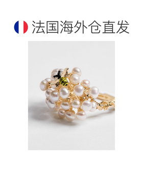 1h可退 欧洲直邮dior/迪奥 女士 戒指珍珠