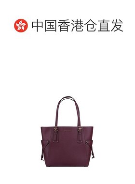 香港直邮MICHAEL KORS 紫色女士托特包 30H1GV6T4T-MERLOT