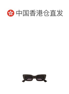 香港直邮GUCCI 女士太阳镜 GG1827S004 SS2025 黑色 猫眼框太阳镜