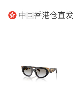 香港直邮PRADA 女士眼镜 PRD02S0CD80L CO 灰色 全框太阳镜