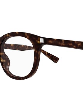 SAINT LAURENT 男士眼镜 SL813002 SS2025 深棕色 矩形镜架