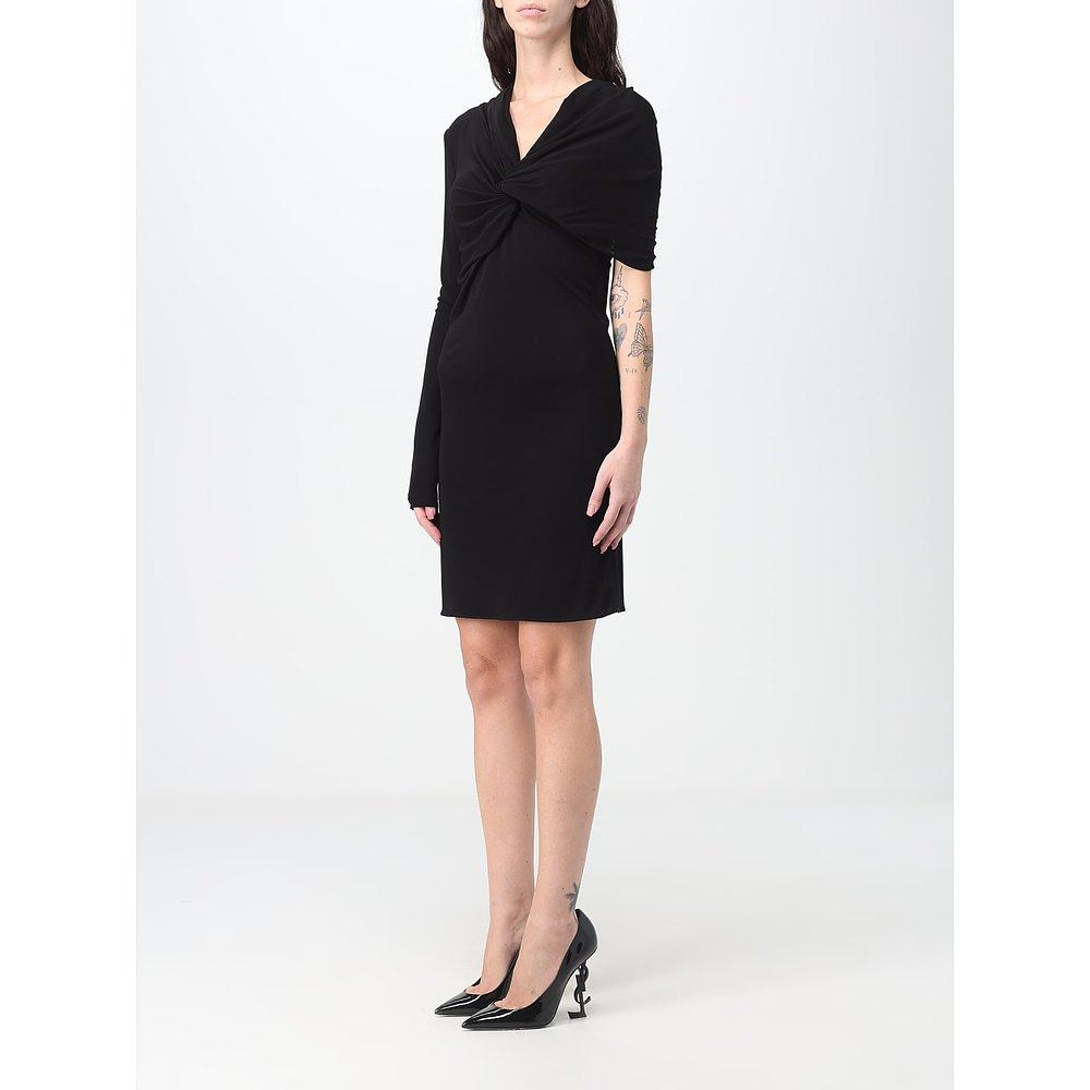 潮奢 Saint Laurent 圣罗兰 女士 单肩连衣裙 753164Y7F93,淘宝优惠券,粉丝福利购,淘宝优惠卷