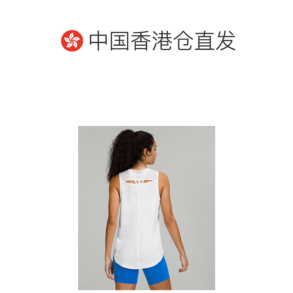 香港直邮潮奢 Lululemon女士 Sculpt*Back|开叉无袖背心上衣-图1