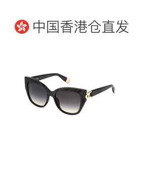 香港直邮FURLA 女士太阳镜 SFU8160701 CO 黑色