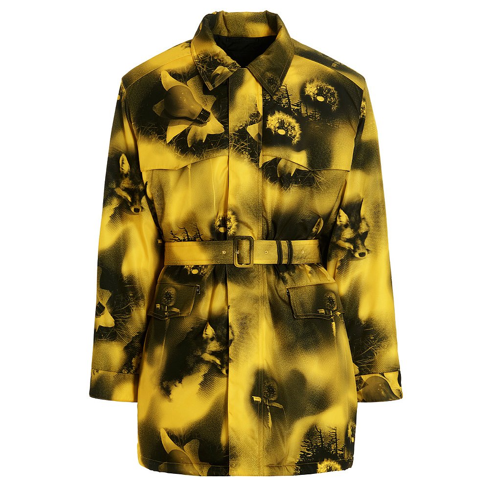 1h可退 香港直邮PRADA 男士外套 SGC09111P1F0010 AW2022 黄色 Re - 图2