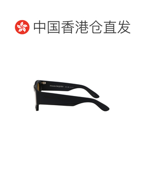 1h可退 香港直邮mcqueen 亚历山大 麦昆 男士 徽标太阳镜 AM0393S
