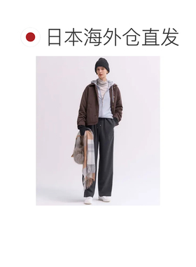 日本直邮23区 纯山羊绒罗纹针织帽 灰色系