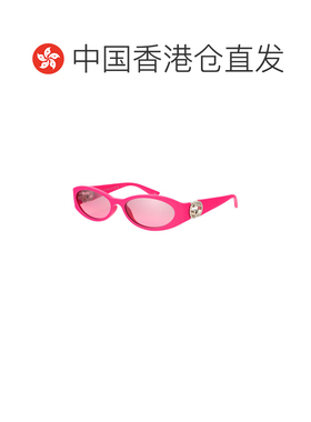 1h可退 香港直邮GUCCI 女士眼镜 GG1660S003 SS2026 粉红色 徽标