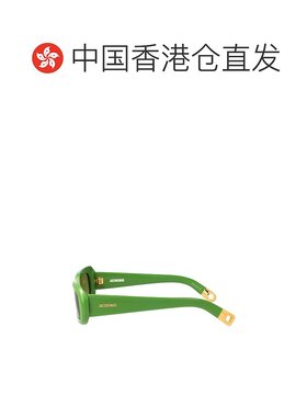 香港直邮JACQUEMUS 女士眼镜 JAC11C3SUN CO 绿色 徽标太阳镜