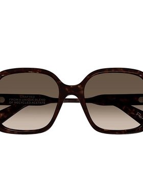 CHLOÉ 女士眼镜 CH0222S002 AW2024 黑色 CH0222S