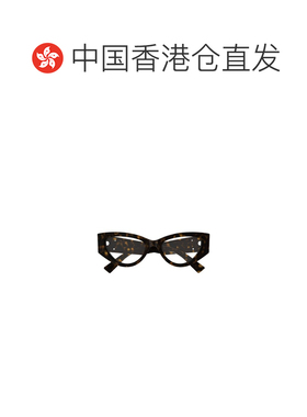 香港直邮GUCCI 女士眼镜 GG1953O002 AW2025 古驰 全框黑色平光镜