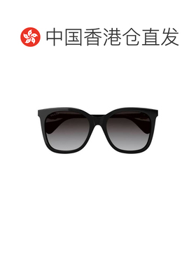 香港直邮GUCCI古馳 GG1071S-001 logo鏡框 太陽眼鏡 男女同款 黑