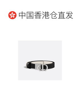 香港直邮DIOR 女士腰带 B0446PWGAM911 SS2026 黑【付后1h可退】