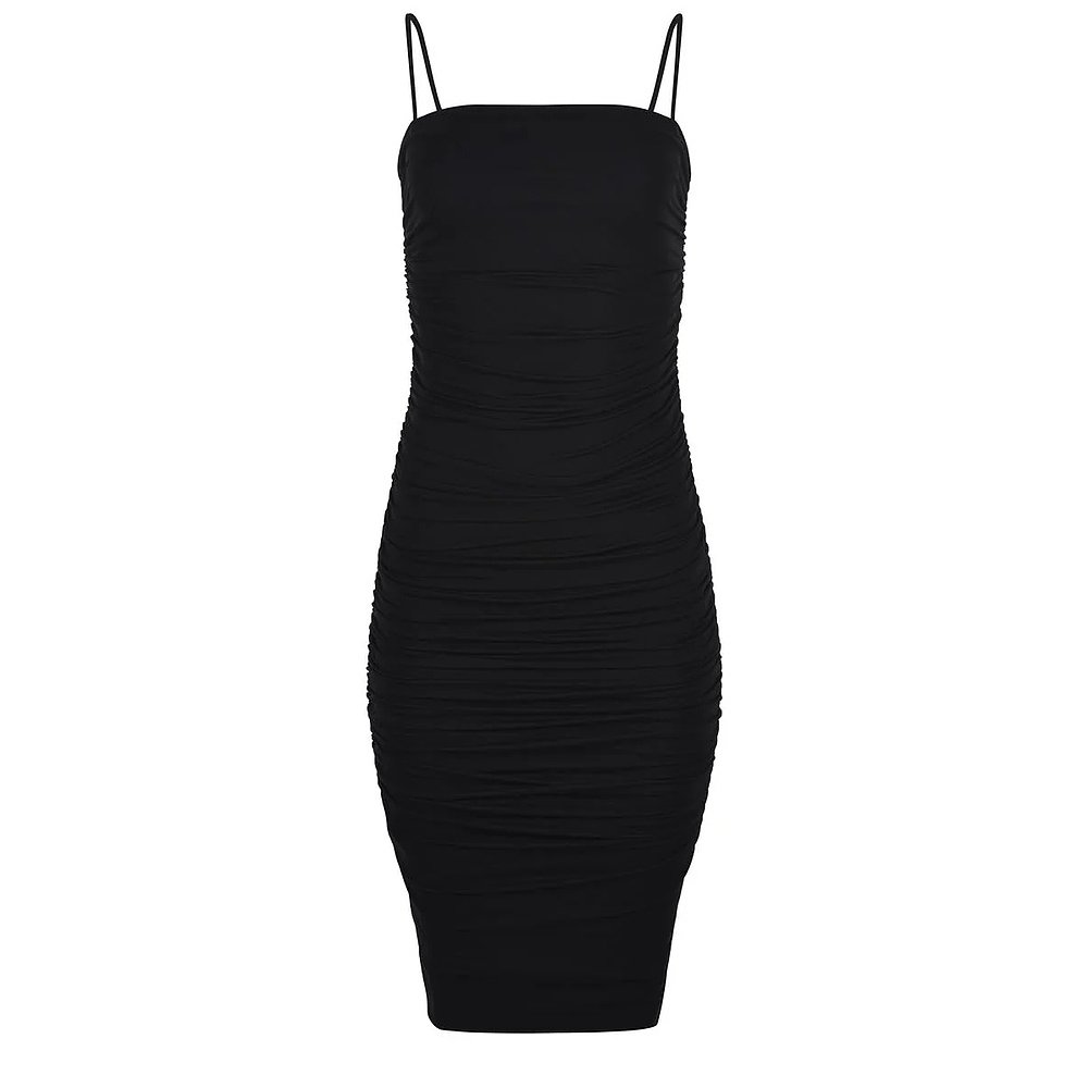 1h可退 香港直邮PINKO 女士连衣裙 101960A1L0Z99 AW2024 黑色 Pi - 图2