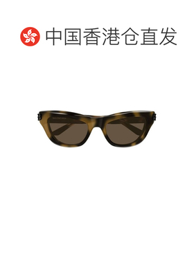 1h可退 香港直邮BALENCIAGA 女士太阳镜 BB0430S006 CO 花色