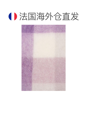 欧洲直邮ACNE(艾克妮)24新品 格纹马海毛围巾羊毛时尚高级感正品
