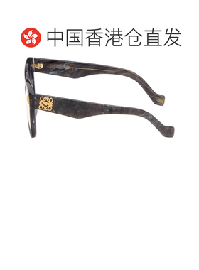 香港直邮LOEWE 罗意威 男士 灰色 Anagram 眼镜 LW50069IM51063BL