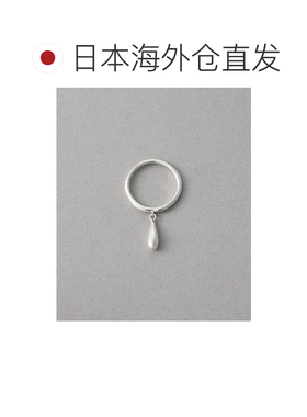 日本直邮ete 女士 波尔卡圆点 轻盈摇曳滴落感 银饰戒指 110657