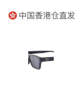 1h可退 Fendi 低框方形FF太阳镜 FOL600V1P配饰