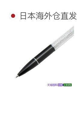 日本直邮Swarovski Crystalline Lustre 圆珠笔 黑色/铑色 SW5694