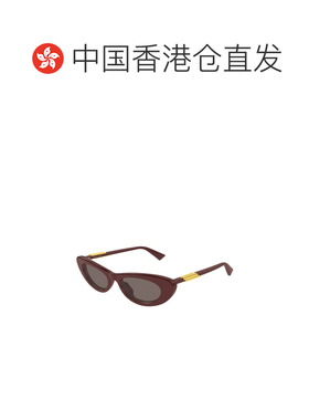 香港直邮BOTTEGA VENETA 女士眼镜 BV1447S003 SS2026 红色太阳镜