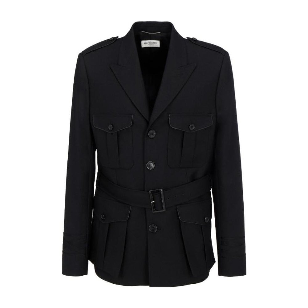 香港直邮SAINT LAURENT 男士夹克 624749Y1A131000 AW2020 - 图2