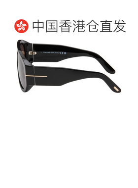 1h可退 香港直邮Tom Ford 汤姆 福特 女士 黑色 Bronson 太阳镜 F