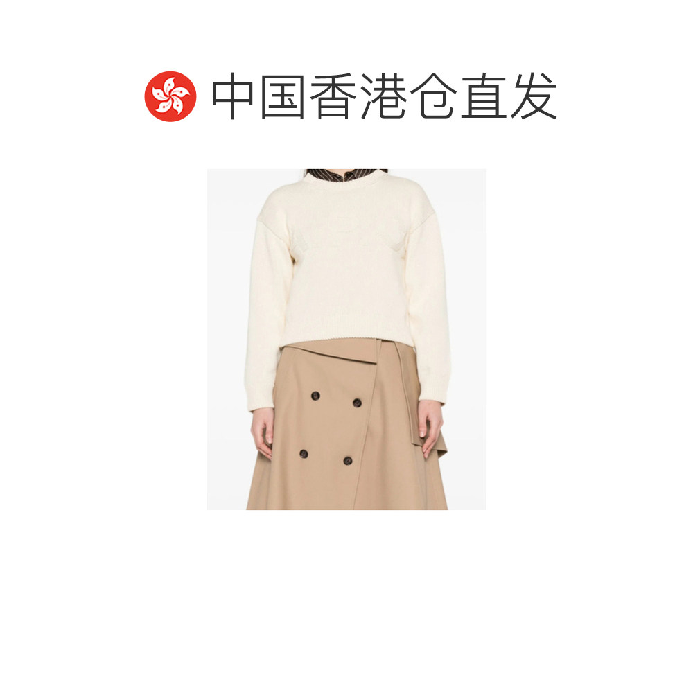 香港直邮A.P.C. 女士针织衫 COGTXF23492AAD SS2026 白色 圆领针,淘宝优惠券,粉丝福利购,淘宝优惠卷