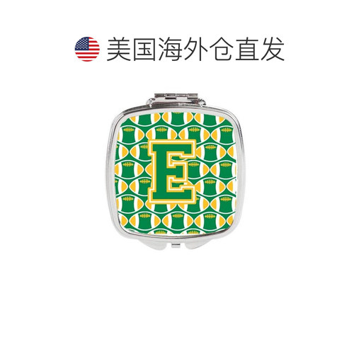 自营 Carolines Treasures CJ1069-ESCM 字母 E 足球绿色和正品 - 图1