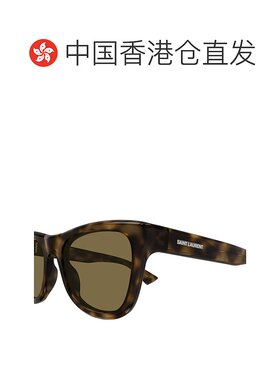 香港直邮SAINT LAURENT 女士眼镜 SL816003 SS2025 棕色 全框太阳