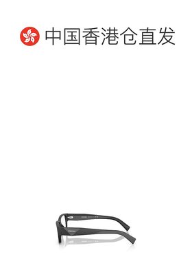 香港直邮PRADA 男士眼镜 PRB09V12P1O1 SS2025 黑色 全框平光镜