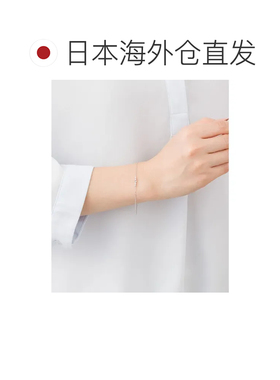 日本直邮4℃ K10白金手链 白金