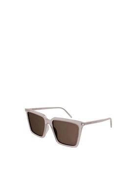 SAINT LAURENT 女士太阳镜 SL474003 SS2025 棕色 SL 474