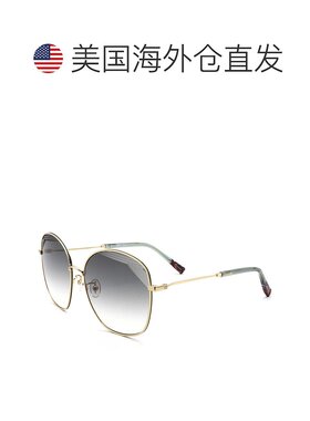 自营 missoni米索尼女式59毫米灰色太阳镜-金色 美国奥莱直发