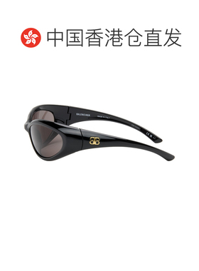 1h可退 香港直邮Balenciaga 巴黎世家 男士 黑色太阳镜 BB0384S00