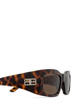 BALENCIAGA 男士太阳镜 BB0291S003 AW2023 黑色 几何框太阳镜