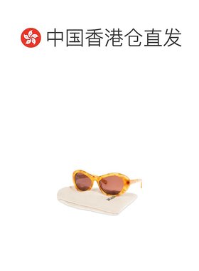 1h可退 香港直邮JACQUEMUS 女士太阳镜 JAC1070C5SUN AW2025 黄色
