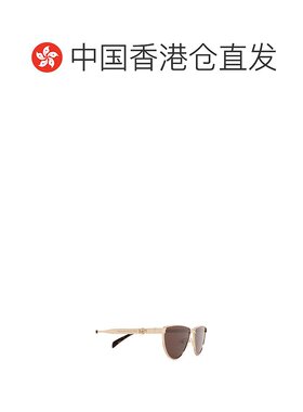 香港直邮ALEXANDER MCQUEEN 女士眼镜 AM0456S002 CO 棕色 几何框