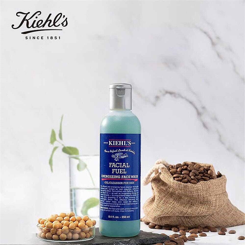 香港直邮Kiehls科颜氏男士洁面啫喱控油清洁滋润水润舒缓250ml,淘宝优惠券,粉丝福利购,淘宝优惠卷