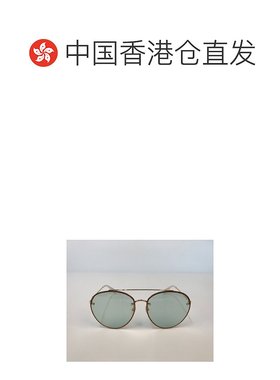 香港直邮GUCCI 女士眼镜 GG0351SMETAL005 SS2022 灰色 飞行员经