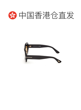 1h可退 香港直邮TOM FORD 女士太阳镜 FT134501E CO 黑色